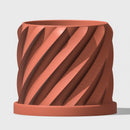Thicc Spiral Plant Pot