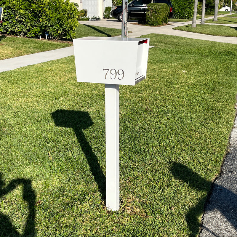 The Original UptownBox in ARCTIC WHITE - Modern Mailbox