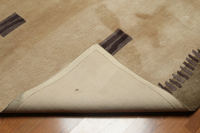 5' x 7' Handmade Traditional Oriental 100% Wool Area rug Beige