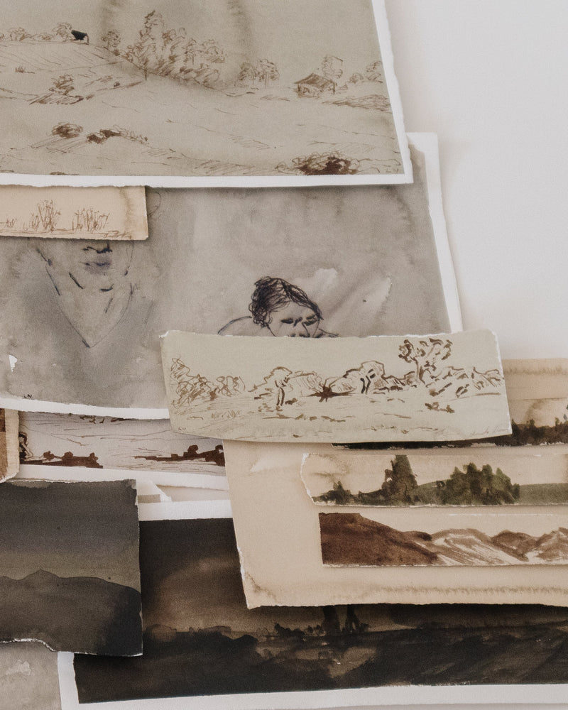 Three Little Landscapes - Artist's Original Artwork