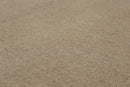 3' x 5' Dirty Beige Hand Knotted Solid 100% Wool Pile area rug Beige