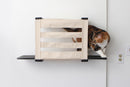 Cat Cubby for Wall - Covered Cat Bed