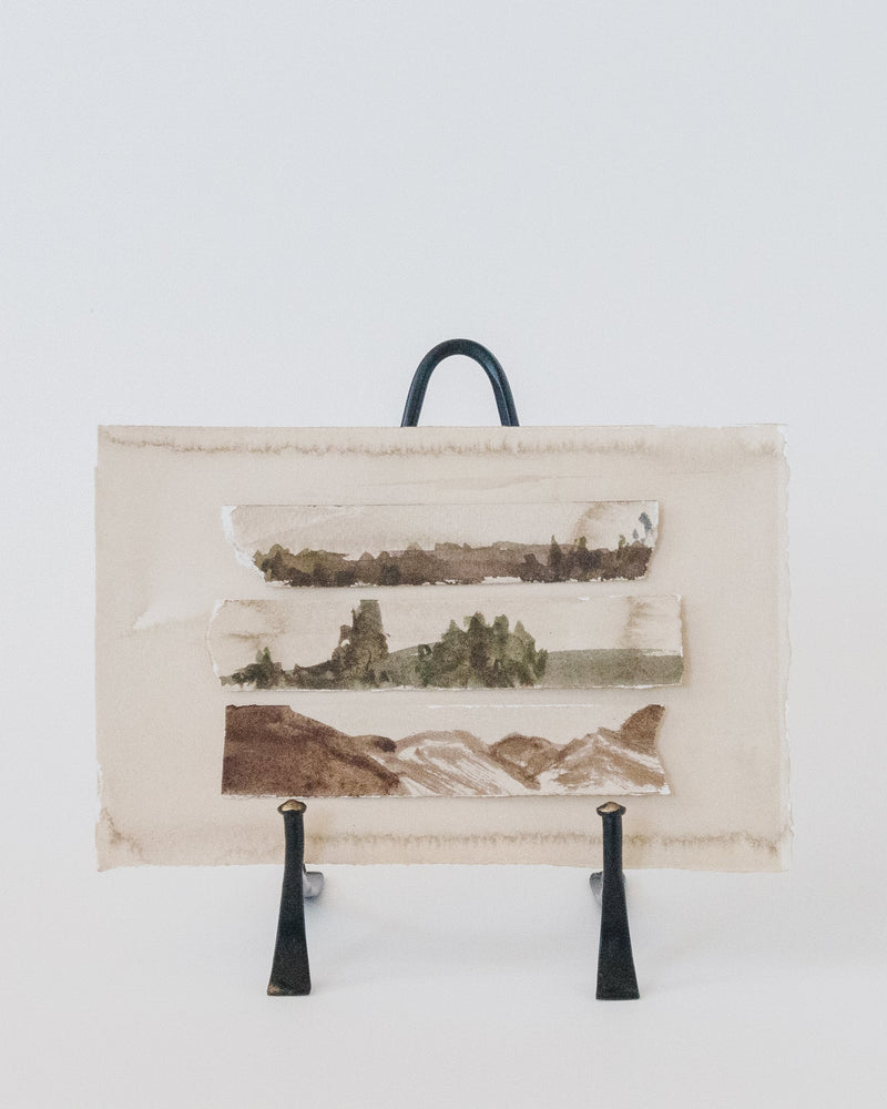 Three Little Landscapes - Artist's Original Artwork