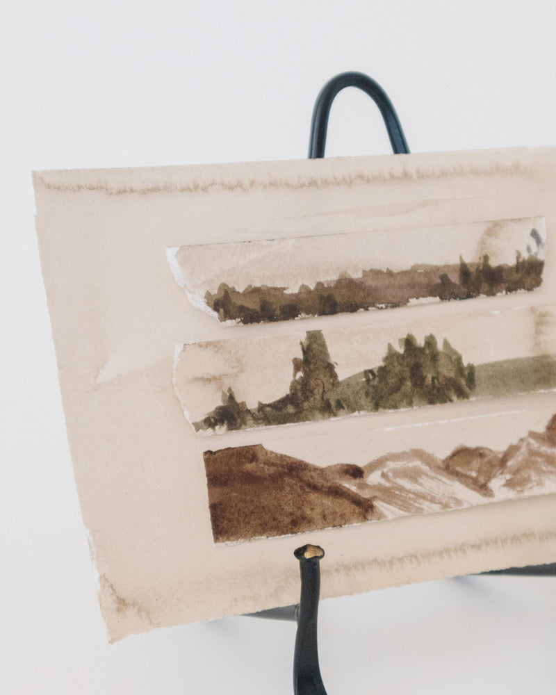 Three Little Landscapes - Artist's Original Artwork