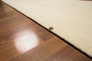 2'4" x 74' Modern Palace Size Runner 100% New Zealand Wool Area Rug Ivory
