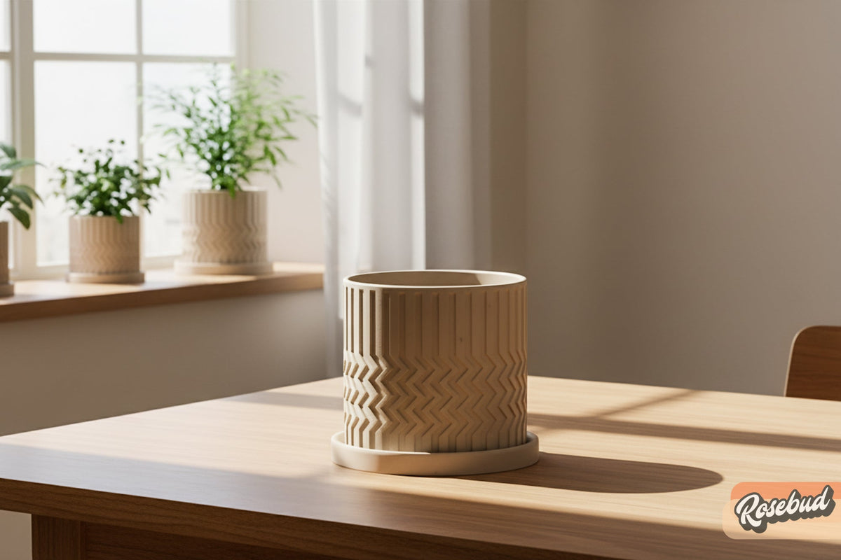 Minimalist Zig-Zag Planter, photo 18 of 18