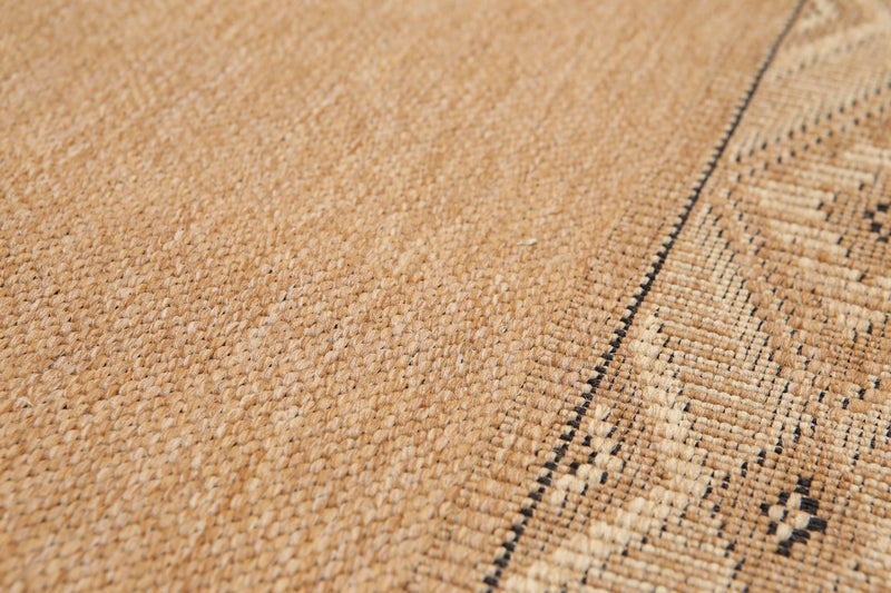 2'3" x 37' Palace Size Runner Border design Oriental Area Rug Tan