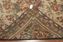 8x11 Tan Limonta Cotton & Chenille Needlepoint Italian Area Rug
