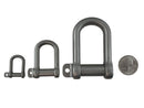 Titanium Gyve Rigging Shackle