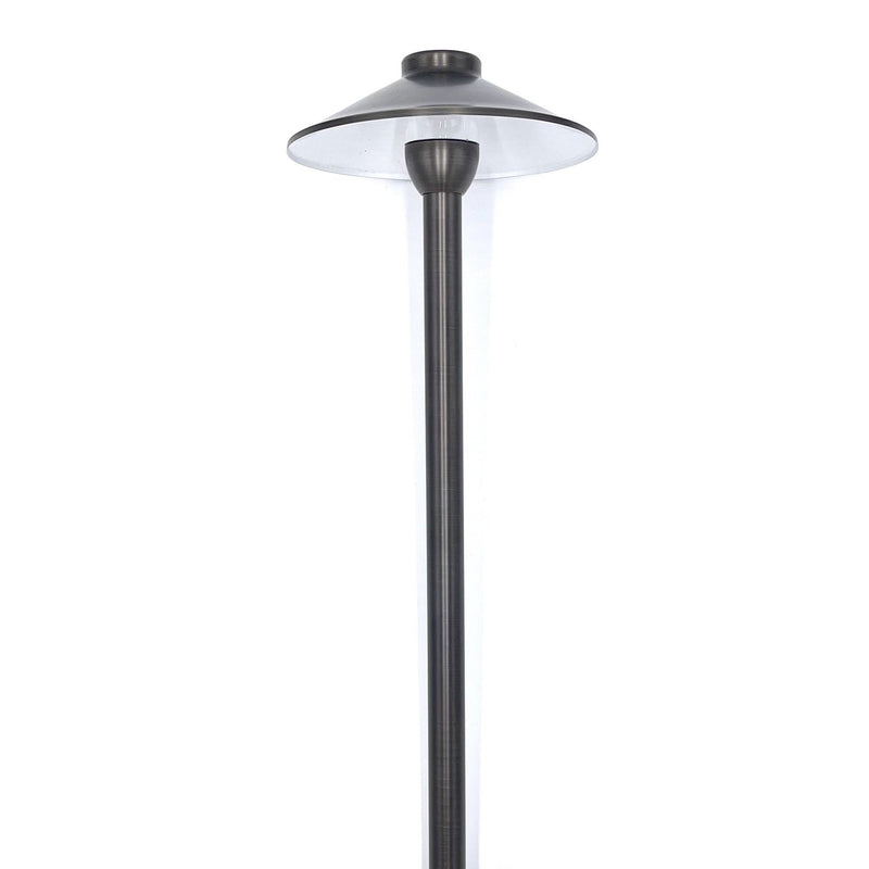 BPLP04 Rein Brown Brass Path Light Low Voltage Outdoor Lighting