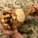 Original Olive Wood Cutting Board with Handle by Choixe