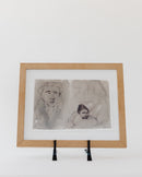 Pondering Faces - Artist's Original Artwork