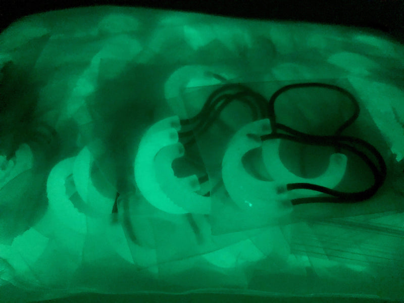 Zipper Pull - Hi Viz ( 3 Pack ) ~