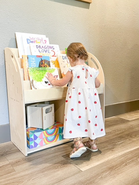 LARISSA- Bookshelf + Toy Shelf Combo, photo 3 of 6