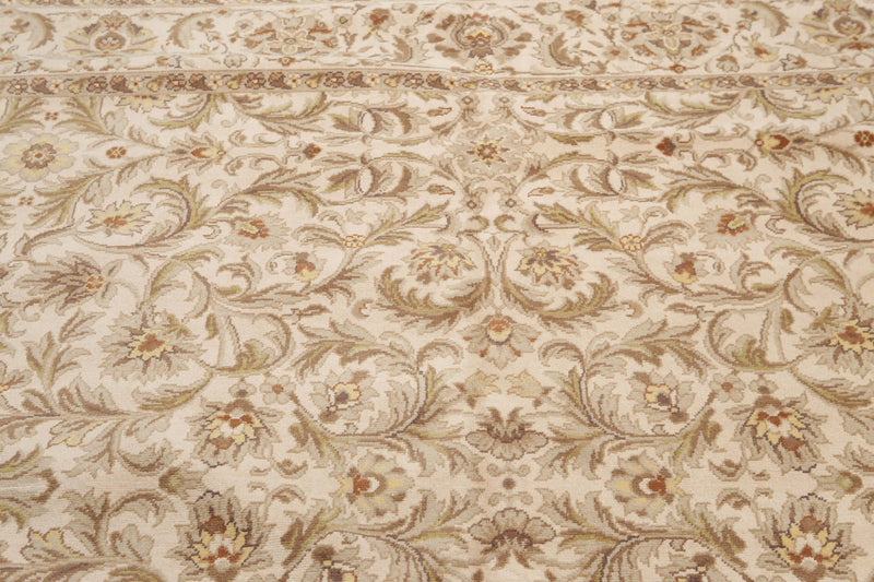 9' x 12' Modern Oriental Area Rug 100% wool Beige