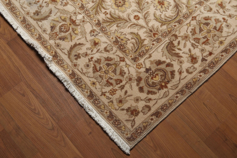 9' x 12' Modern Oriental Area Rug 100% wool Beige