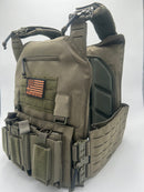 BIG BOY Crusader 2.0 XL Armor COMBO PACKAGE LIGHTWEIGHT LEVEL IV (2) XL Ceramic Front/Back Plates