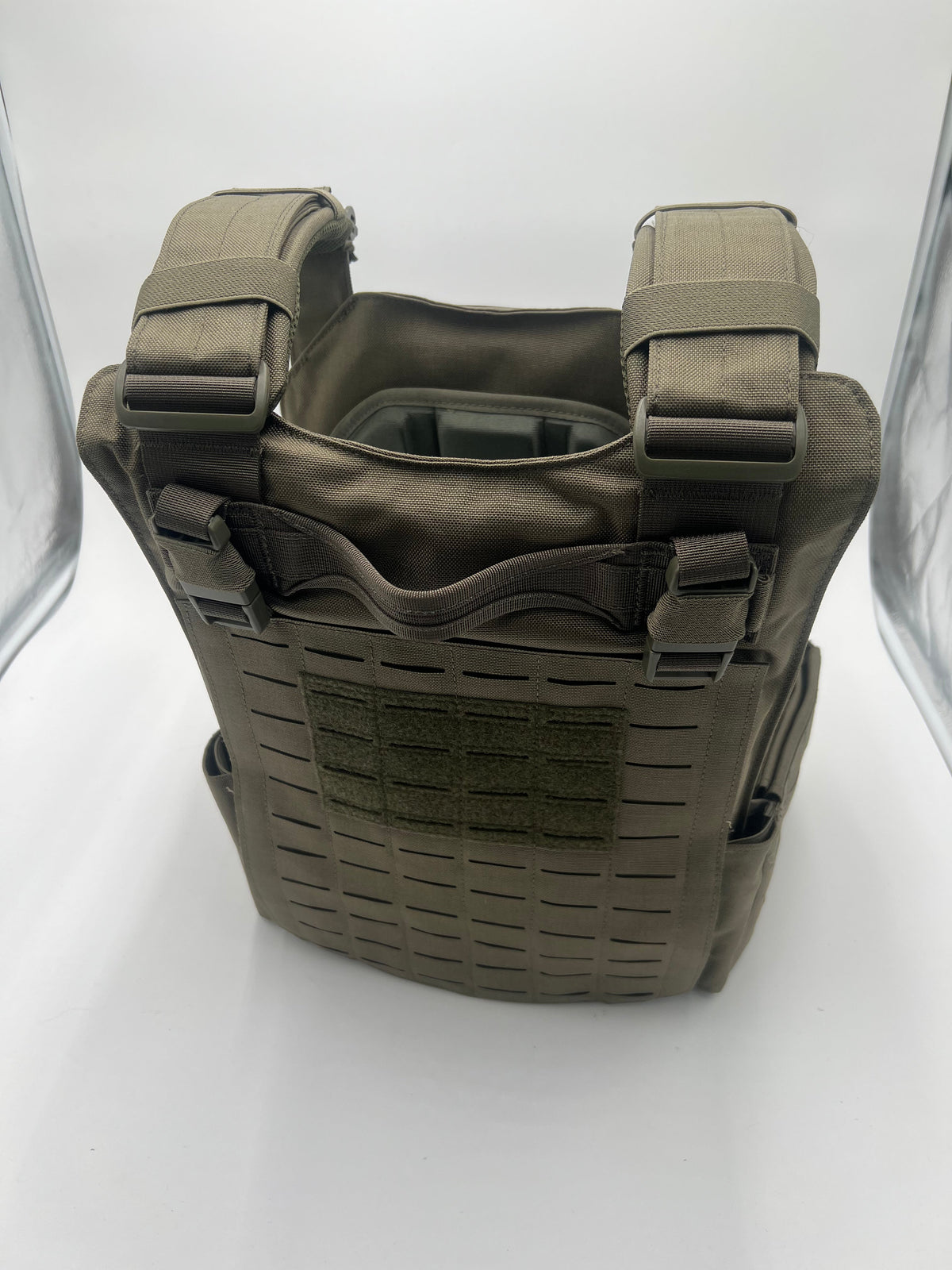 BIG BOY Crusader 2.0 XL Armor COMBO PACKAGE LIGHTWEIGHT LEVEL IV (2) XL Ceramic Front/Back Plates, photo 11 of 17