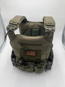 BIG BOY Crusader 2.0 XL Armor COMBO PACKAGE LIGHTWEIGHT LEVEL IV (2) XL Ceramic Front/Back Plates