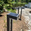German Osram Pro-Line Bollard Solar Lights® V4 | 100LM | Aluminum / Glass | 2-Pack by True Lumens™ | Sharper Designs, Inc