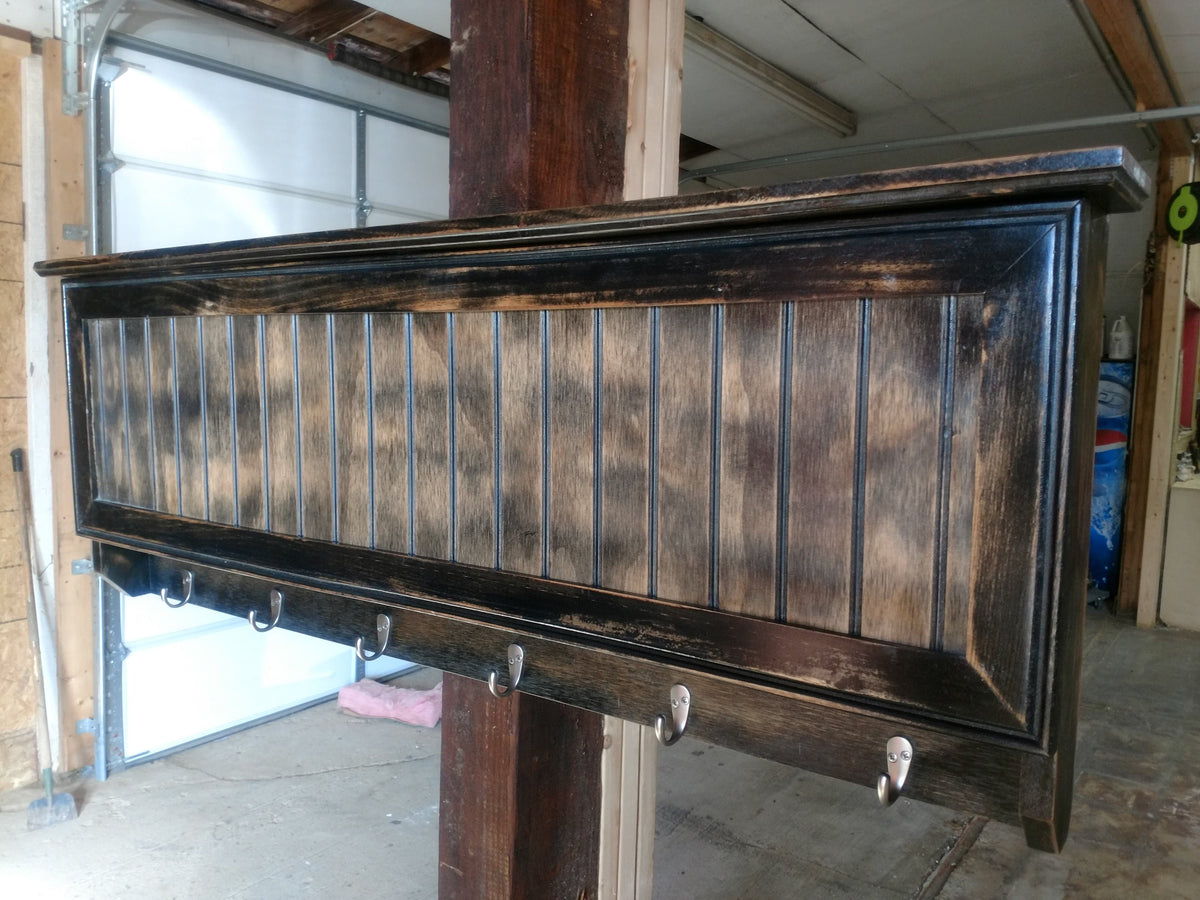 Large Coat Rack with Hidden Storage - Freedom Series, photo 5 of 20