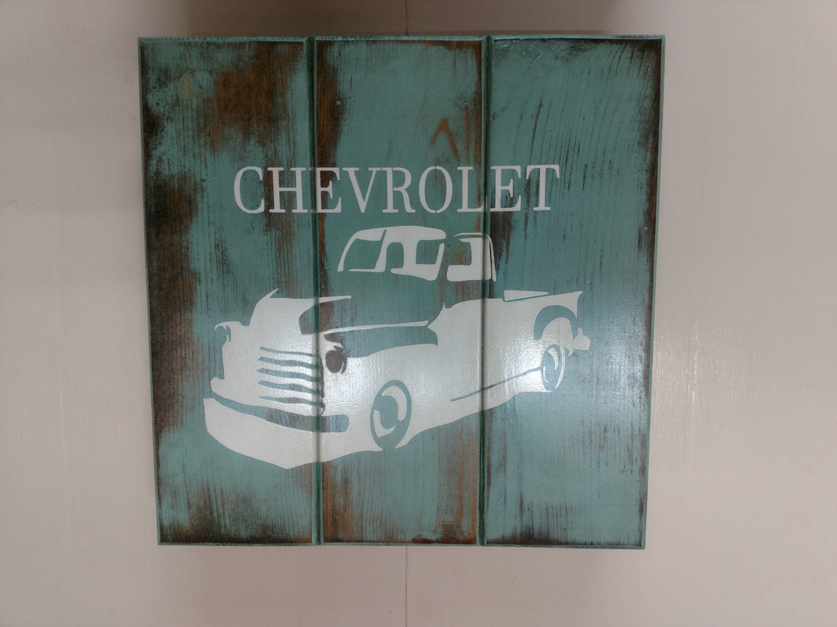 Chevrolet wall art box., photo 4 of 4