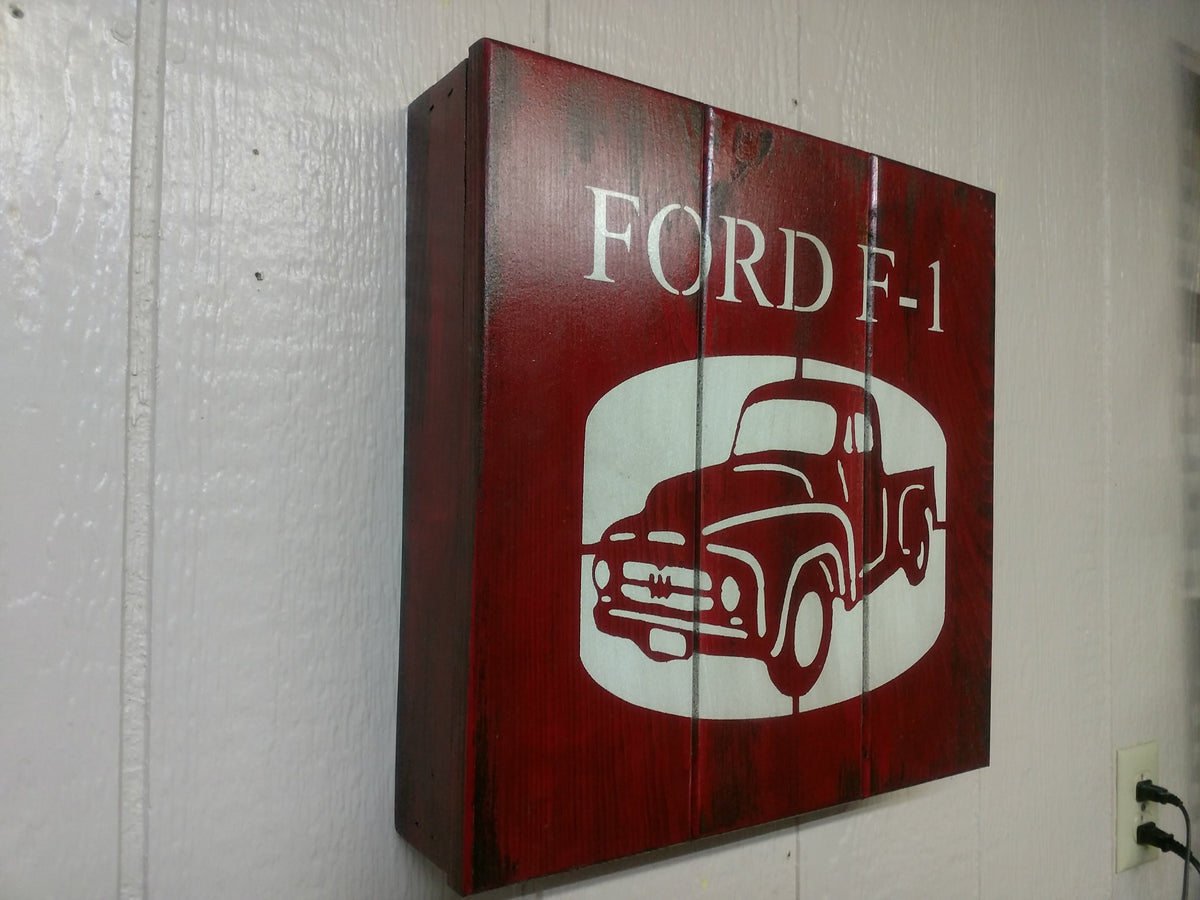Ford F1 Wall Art Gun Concealment Box, photo 3 of 3