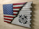 Deluxe 3 Compartment Gun Concealment Case (Hybrid American Flag Designs)