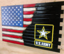 Small Hidden Gun Case with ½ USA Flag and ½ Graphic Design