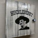 "I'M YOUR HUCKLEBERRY" GUN CONCEALMENT WALL ART BOX