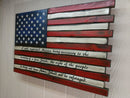 Single Compartment Small American Flag Gun Concealment Case