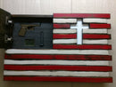 Small Wooden State Flag & Special Design Gun Case