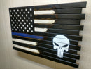 Small Hidden Gun Case with ½ USA Flag and ½ Graphic Design