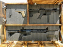 Deluxe 3 Compartment Gun Concealment Case (Hybrid American Flag Designs)
