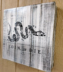 "JOIN OR DIE" GUN CONCEALMENT WALL ART BOX.