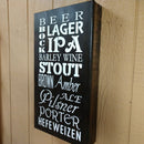 Mini Craft Beer Gun Storage Sign