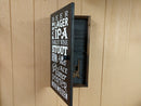 Mini Craft Beer Gun Storage Sign