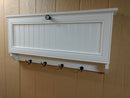 Medium Coat Rack with Hidden Storage - Freedom Series