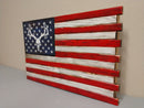 Dual Compartment Small American Flag Gun Concealment Case