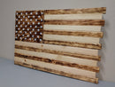 Large American Flag Gun Concealment Case with 2 Compartments