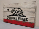 Large Wooden State Flag & Special Design Gun Case