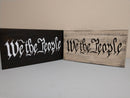Mini WE THE PEOPLE Mini Gun Storage Sign