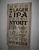 Mini Craft Beer Gun Storage Sign