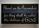 Mini “Blessed are the Peacemakers” Concealment Wall Art
