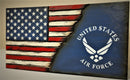 Mini American Flag Gun Concealment Case w/ Hybrid Design