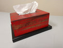 Wooden Gun Concealment Tissue Box