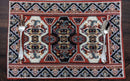 DaDalogy Set of 4-Pieces Majestic Kilim Red Persian Rug Woven Tapestry Placemats 13” x 19” (18195)