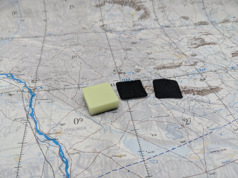 UGM - Square 1"x 1" Tough Patch - Universal Glow Marker