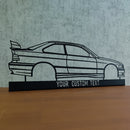 E36 Metal Stand Silhouette - MT0950