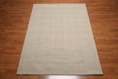 5'3" x 8'3" Authentic Wool and Acrylic Oriental Area Rug Beige